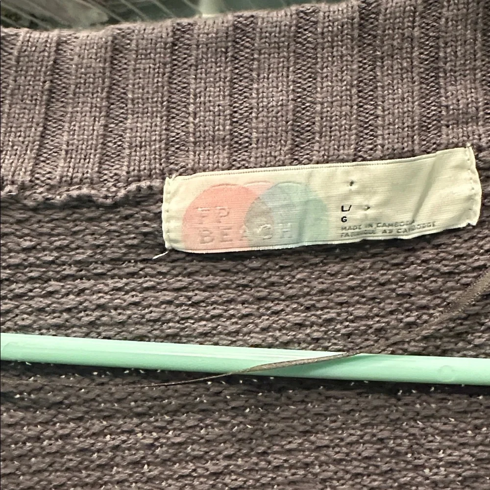 Free People Beach knit cardigan
